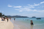 Karon Beach in Phuket. Karon Beach