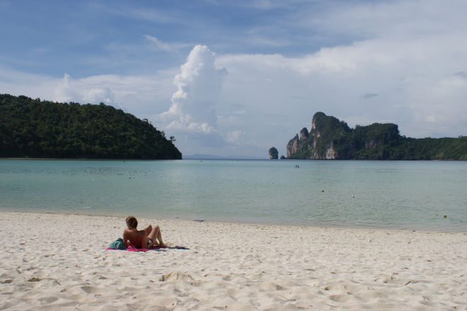 Sunny weather in Thailand