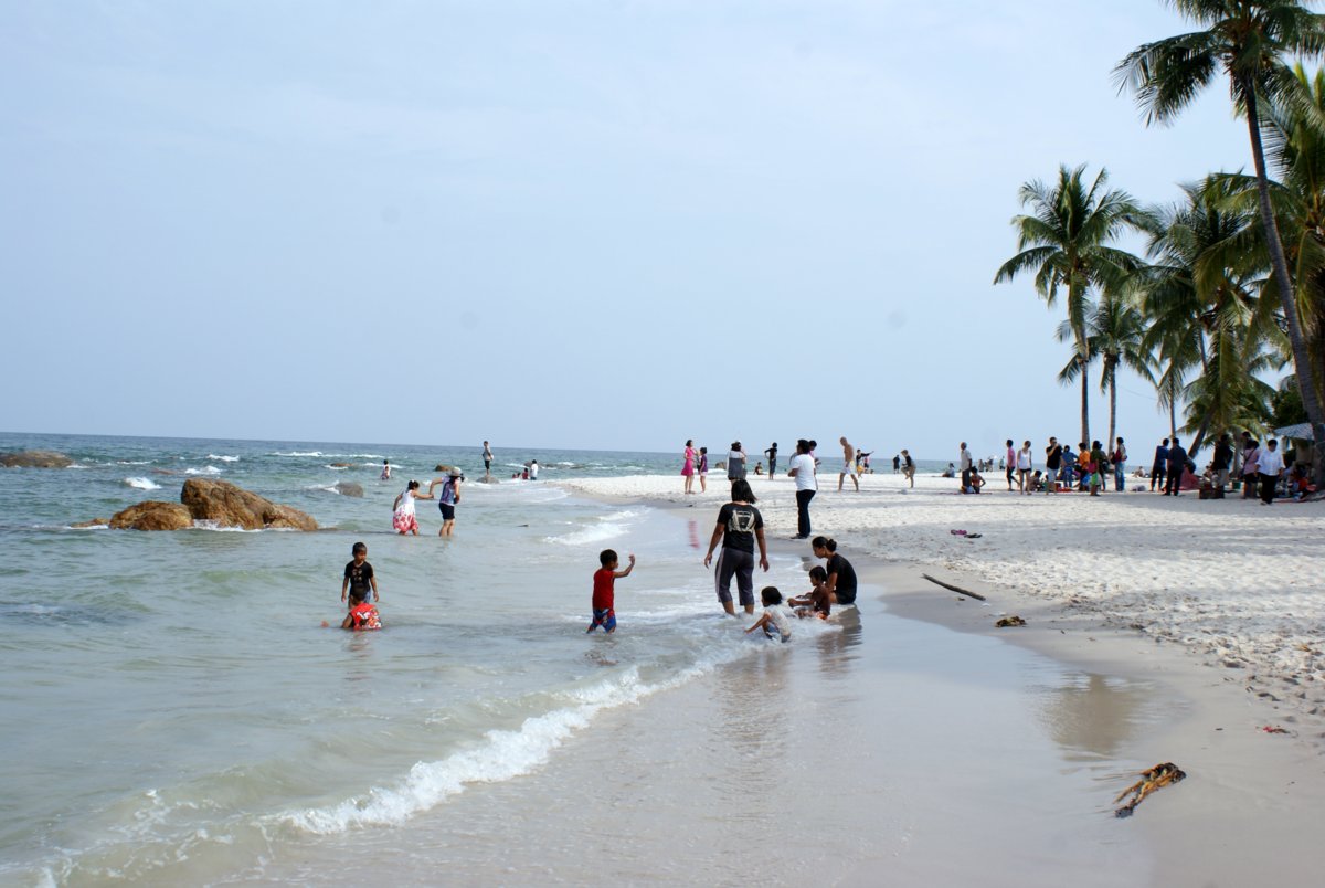 Hua Hin, popular resort town.