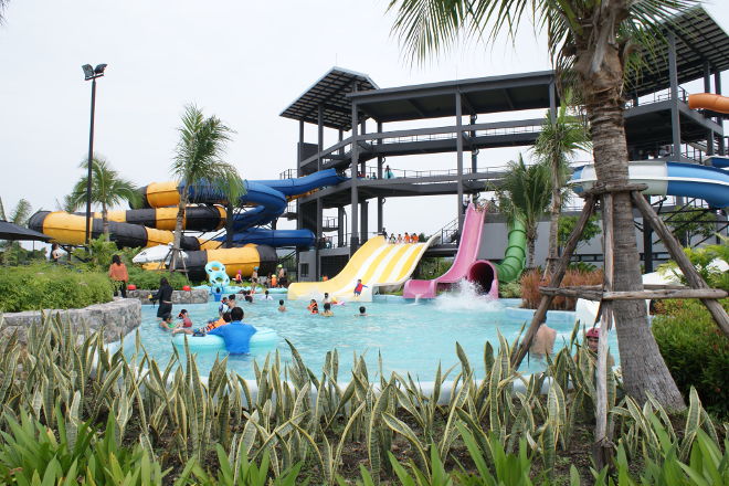 Water slides