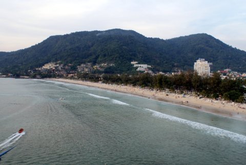 Parasailing, Patong Beach