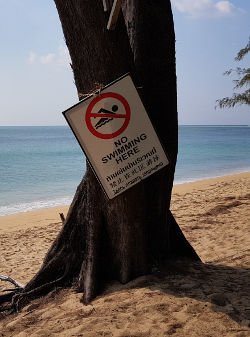 No Swimming