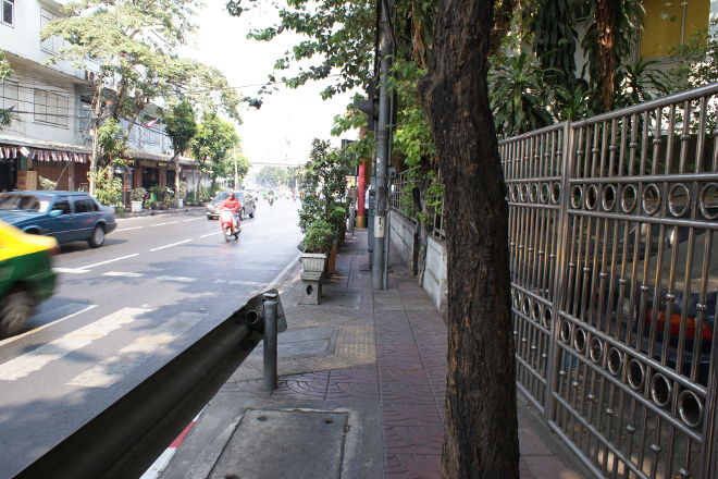 The sidewalk is not for pedestrians