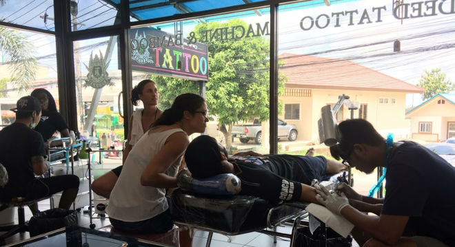 Tattoo in Thailand