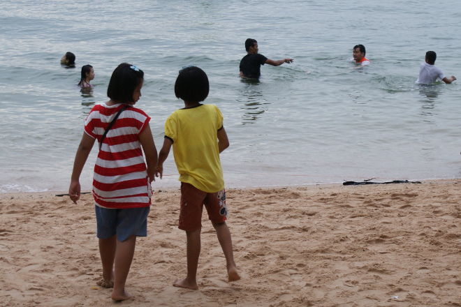 Thais at the beach
